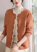 Well Tailored Cardigan with a Graceful Silhouette