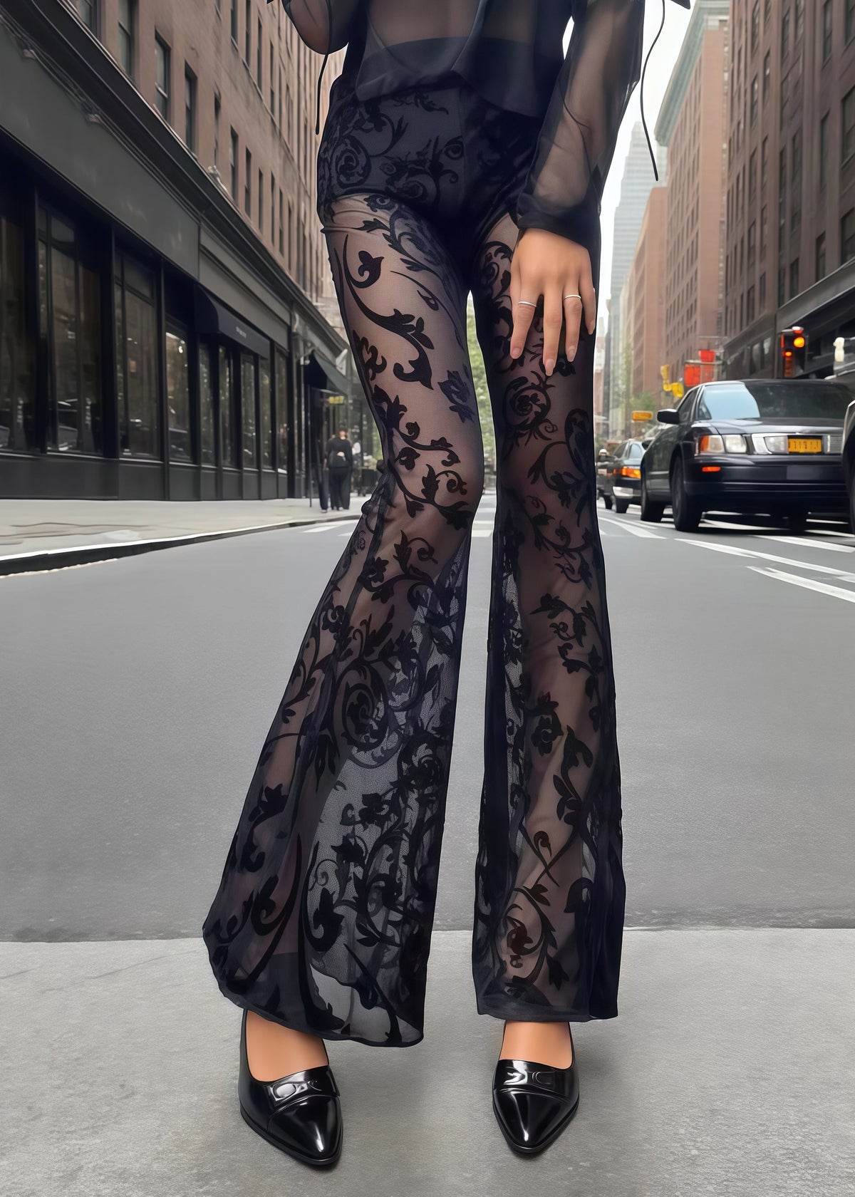 Classic Vintage Trousers with a Flattering Fit