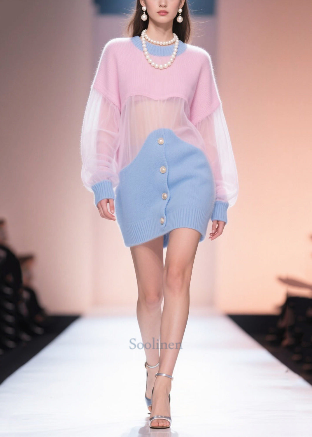 A Vintage Style Sweater with Delicate Timeless Details