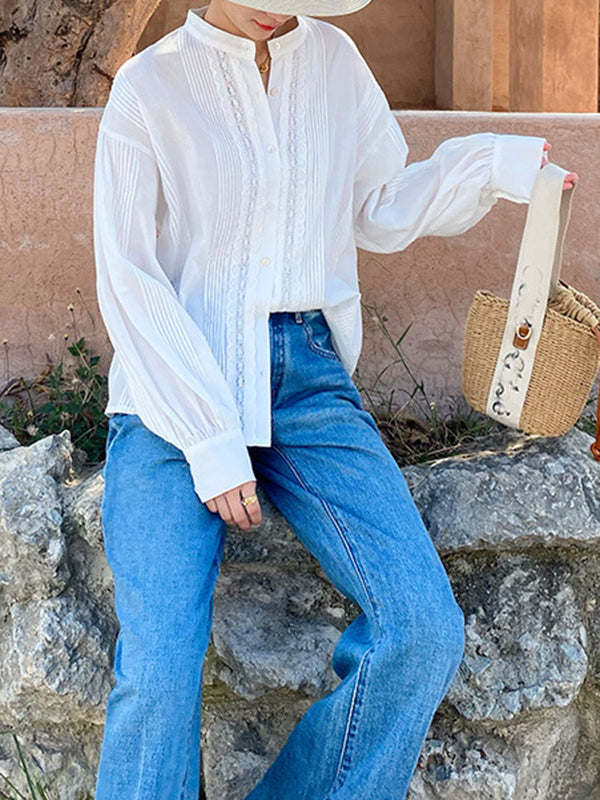 Vintage Inspired Blouse with a Contemporary Edge