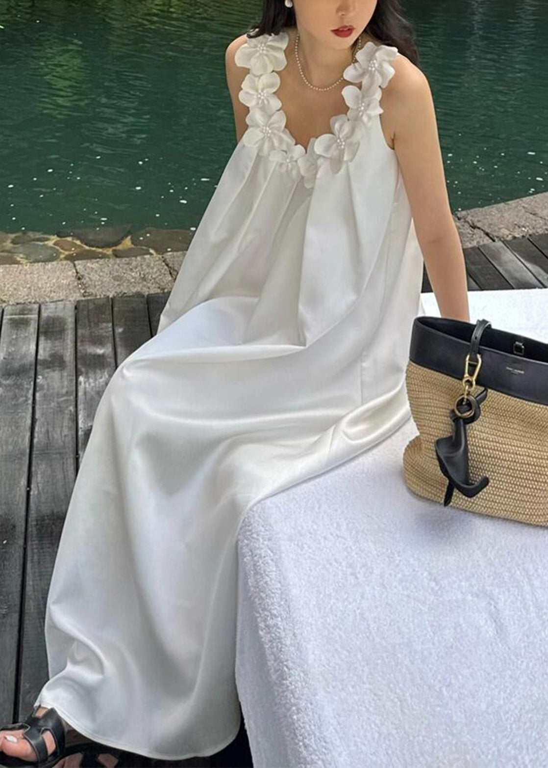 A Vintage Style Dress with Delicate Timeless Details