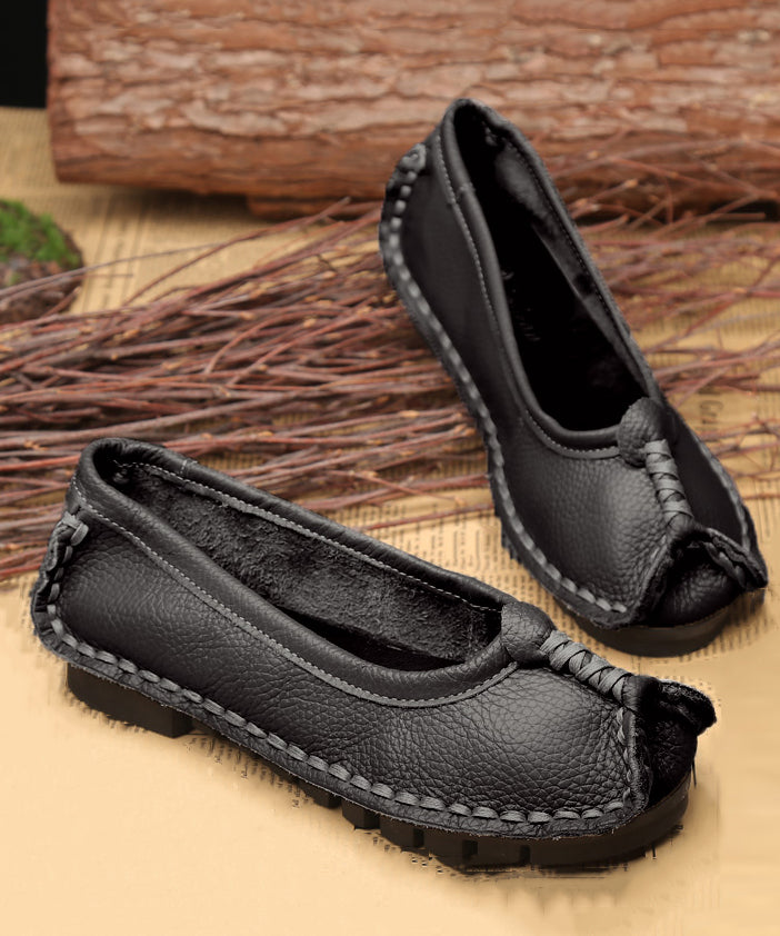 Classic Orthopedic Flats with Timeless Style