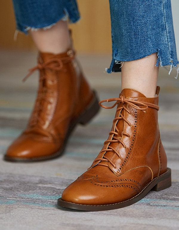 Classic Orthopedic Boots with Timeless Style