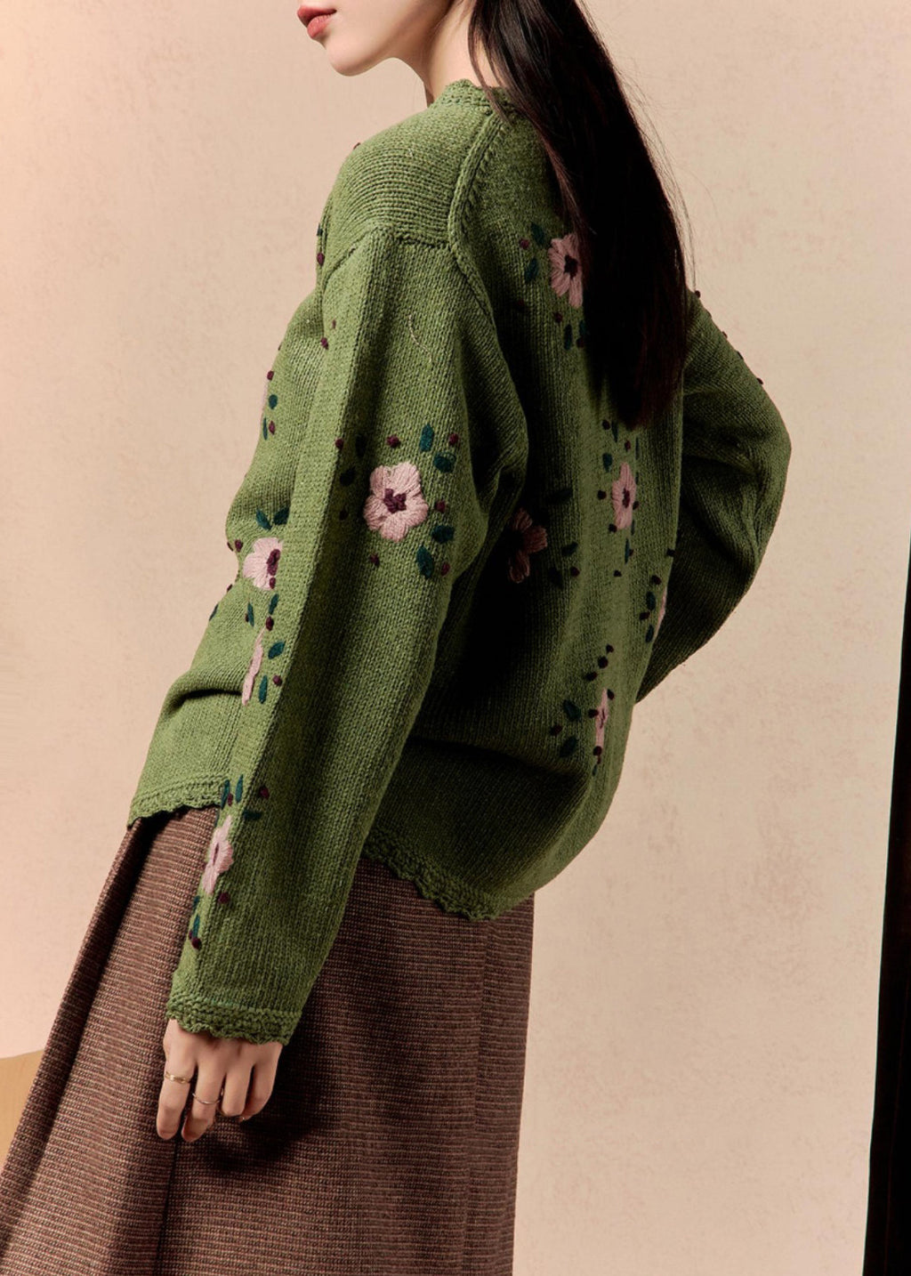 Vintage Inspired Cardigan with a Contemporary Edge
