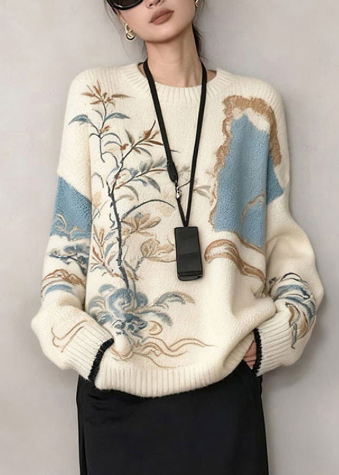 Vintage Inspired Sweater with a Contemporary Edge