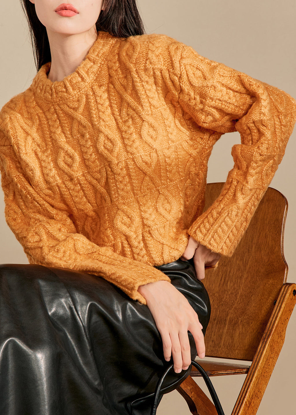 Classic Vintage Sweater with a Flattering Fit