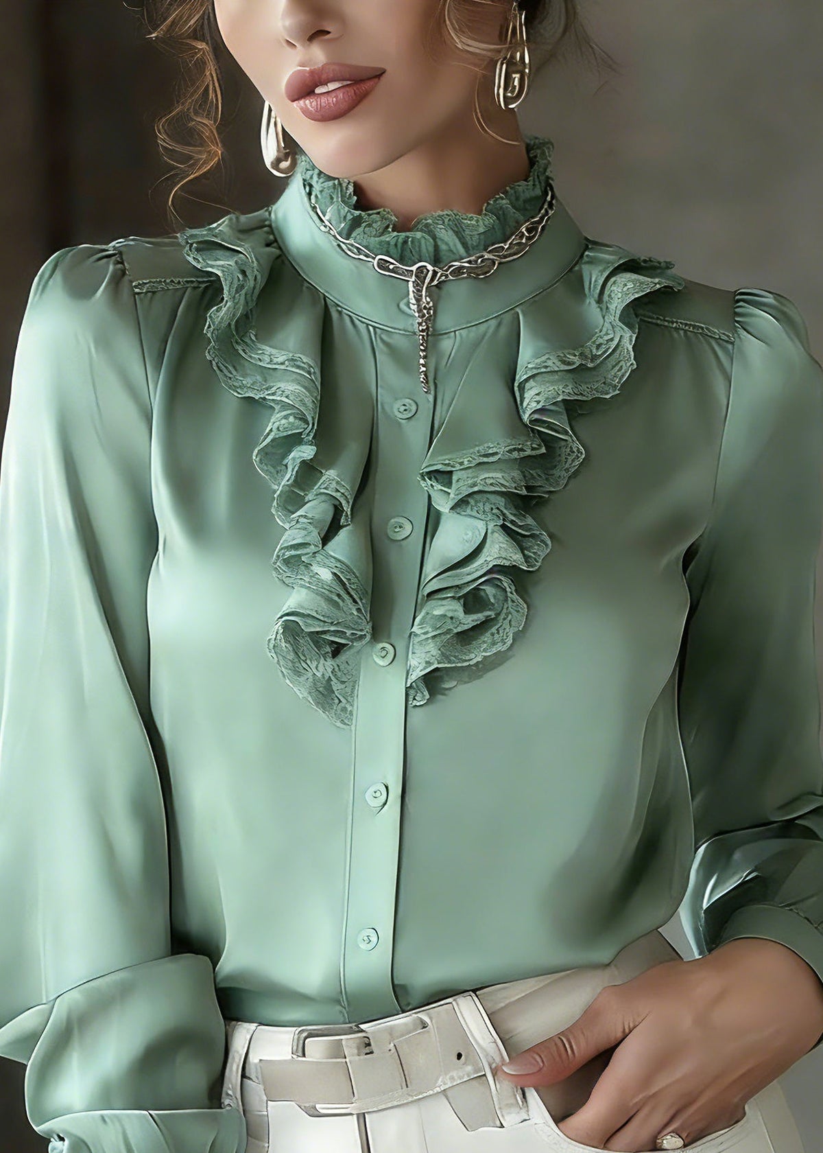 Vintage Inspired Shirt with a Contemporary Edge