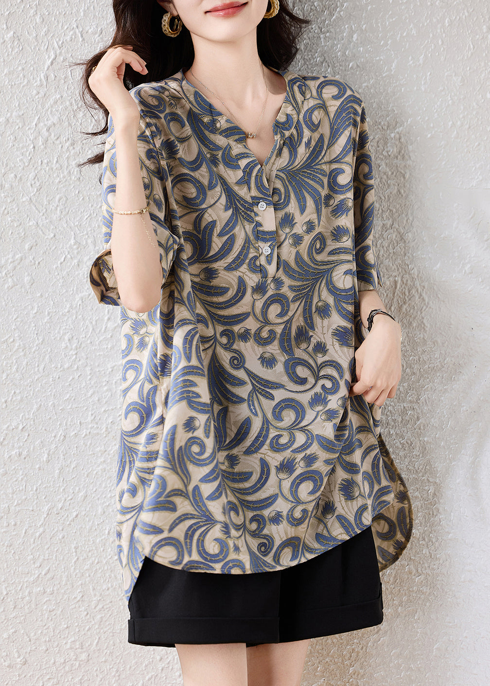 A Vintage Style Blouse with Delicate Timeless Details