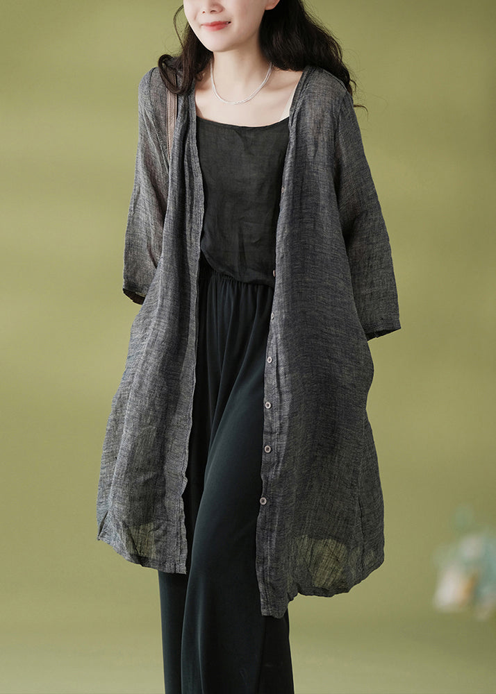 Well Tailored Cardigan with a Graceful Silhouette