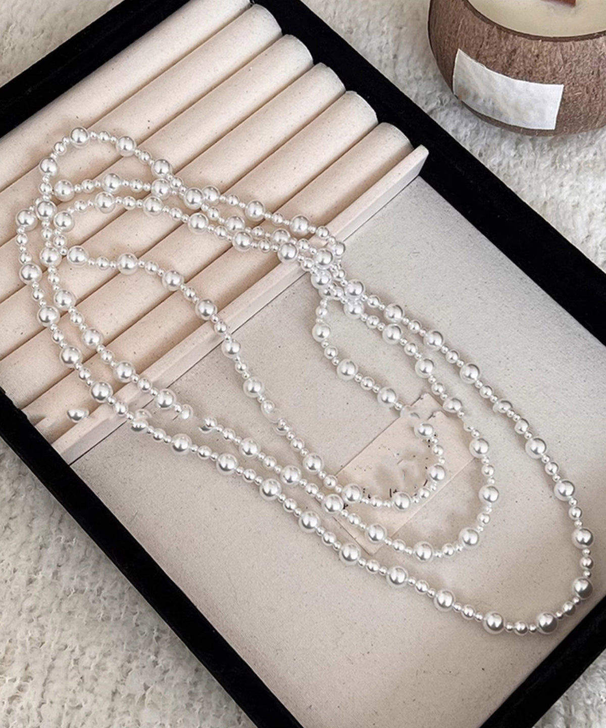 Vintage Handmade Pearl Necklace