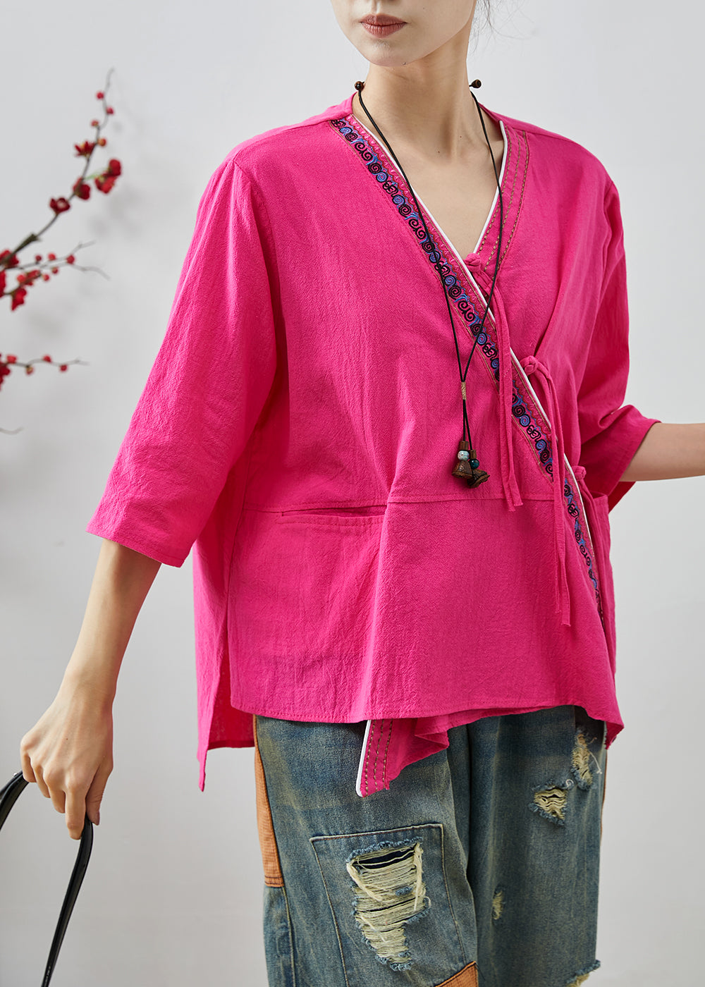 Beautifully Finished Blouse in a Timeless Design
