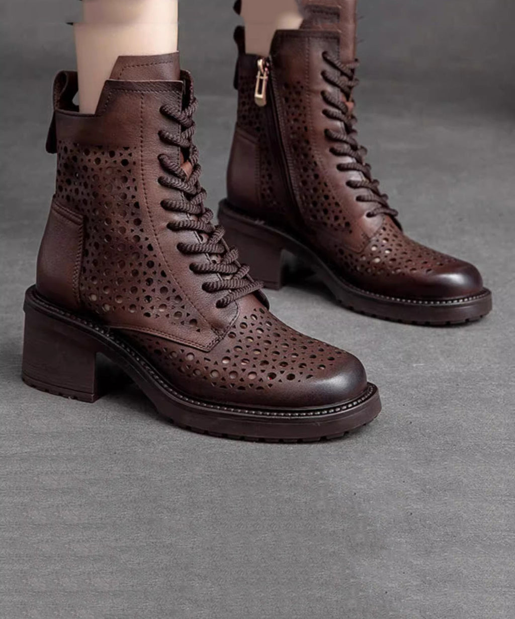 Chic Orthopedic Boots with Unique Design