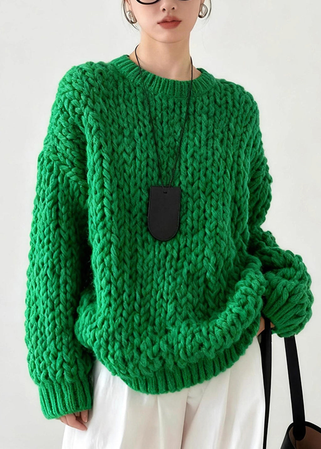 Classic Vintage Sweater with a Flattering Fit