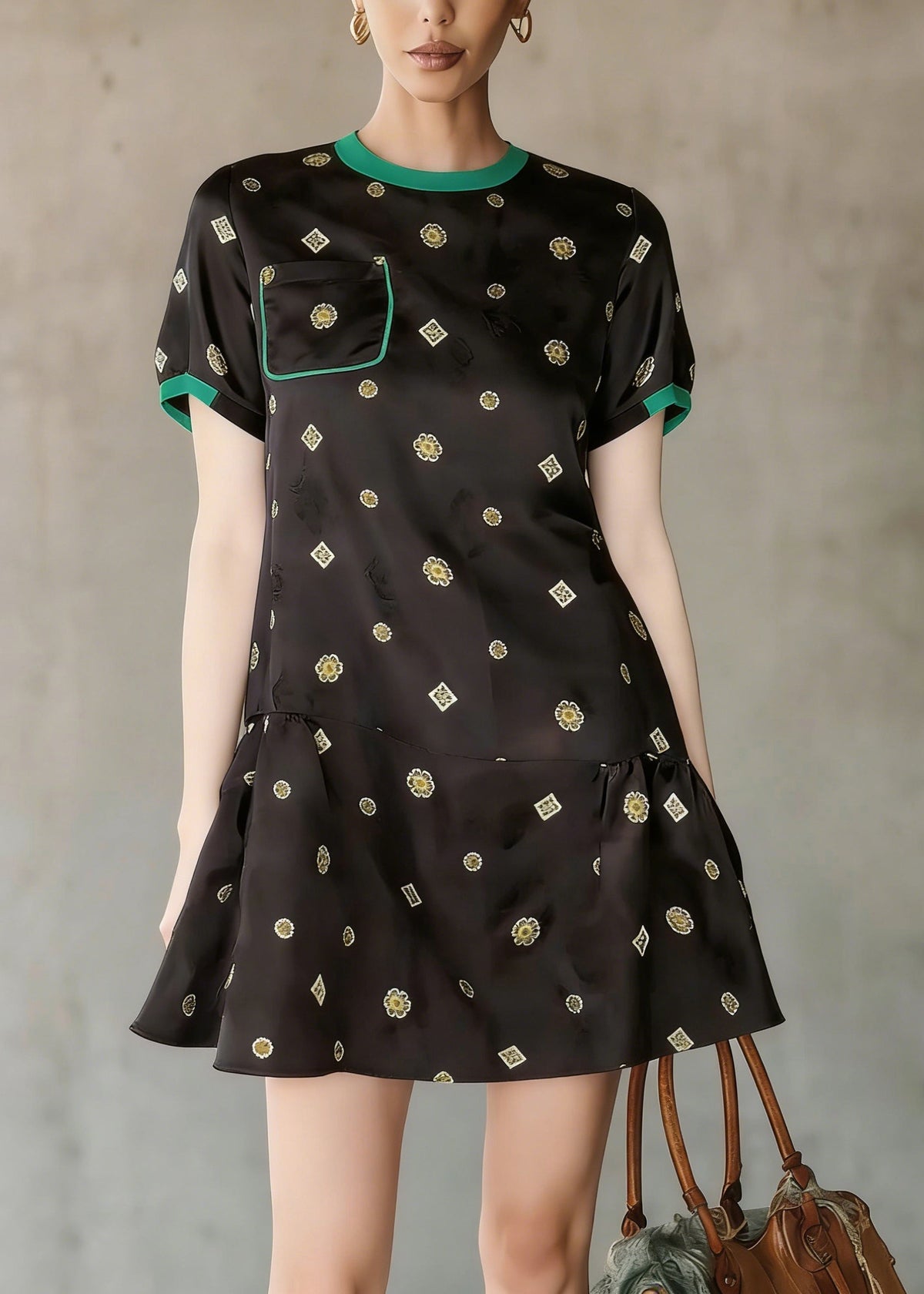 A Vintage Style Dress with Delicate Timeless Details