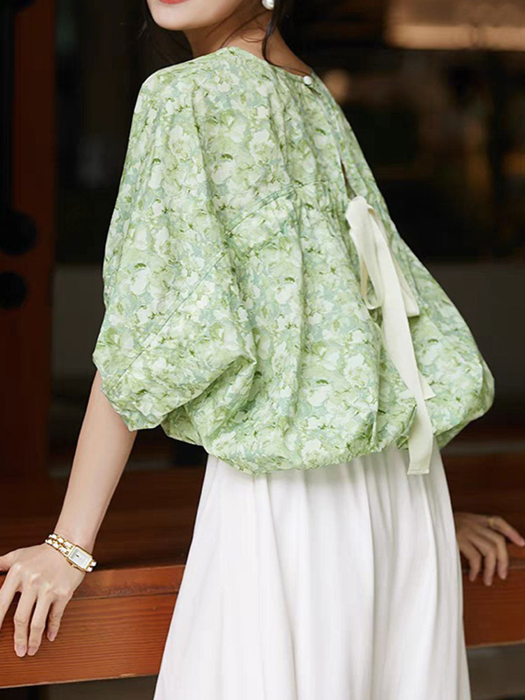 Beautifully Balanced Blouse with Timeless Character
