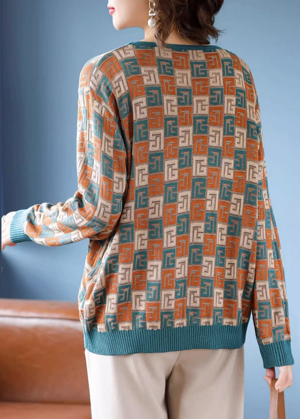 Gracefully Styled Sweater for Any Occasion