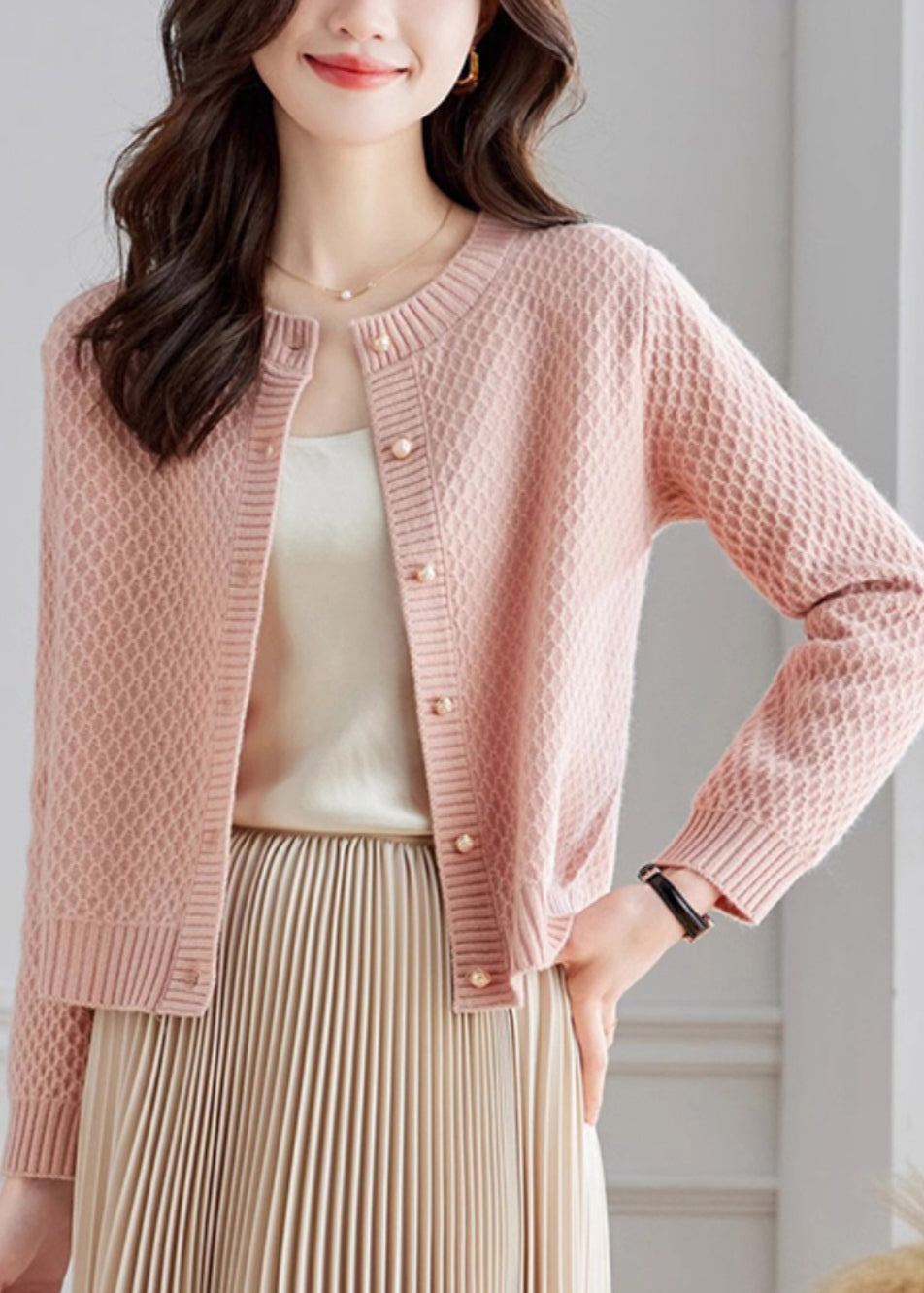 Beautifully Balanced Cardigan with Timeless Character