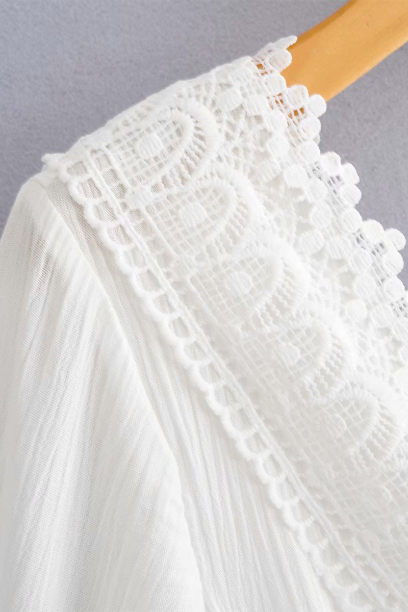 A Vintage Style Dress with Delicate Timeless Details