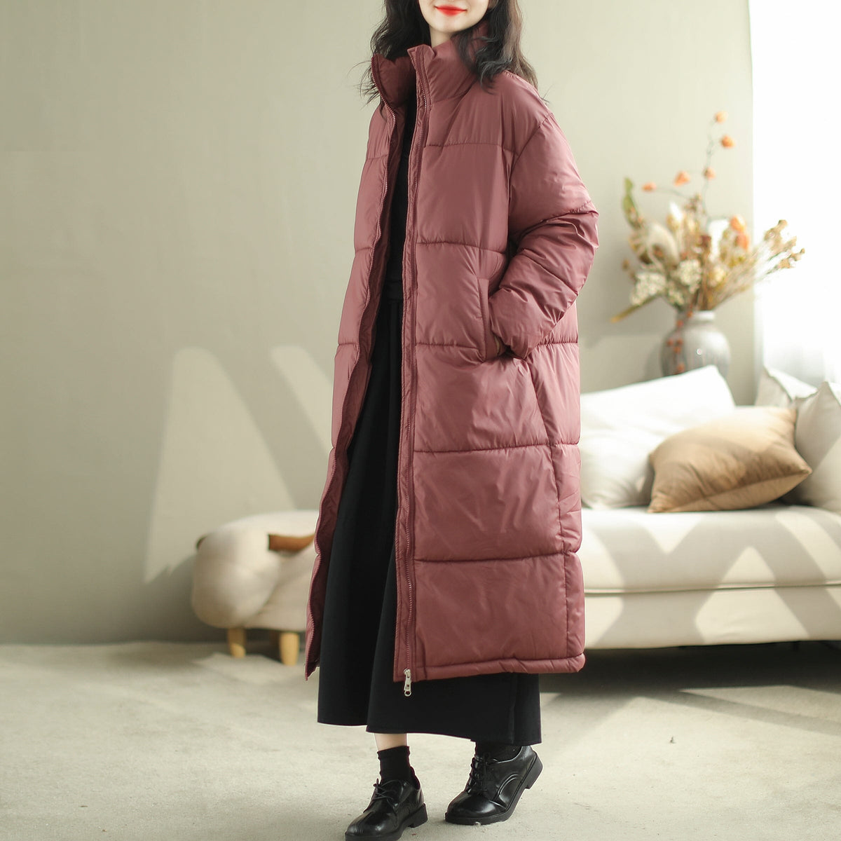 A Vintage Style Coat with Delicate Timeless Details