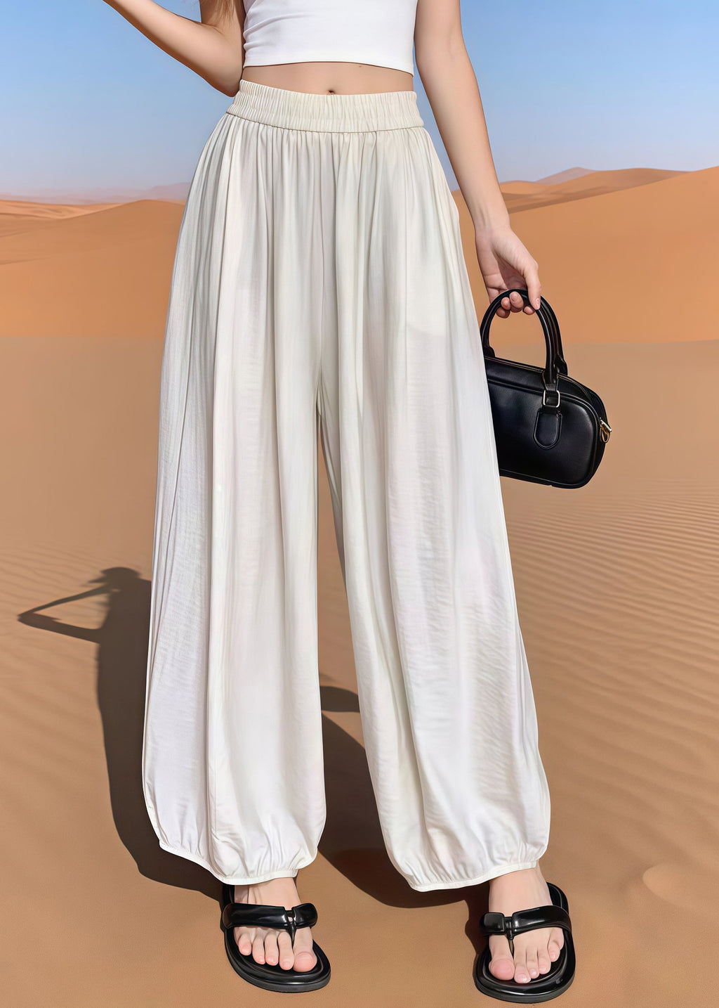Well Tailored Pants with a Graceful Silhouette