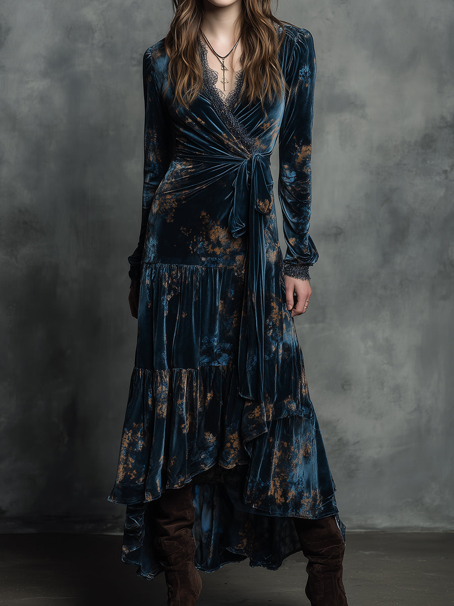 A Vintage Style Dress with Delicate Timeless Details