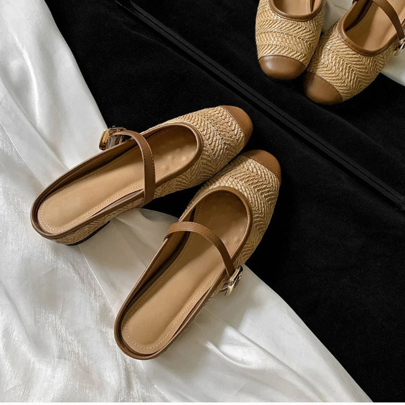 Vintage Inspired Orthopedic Flats