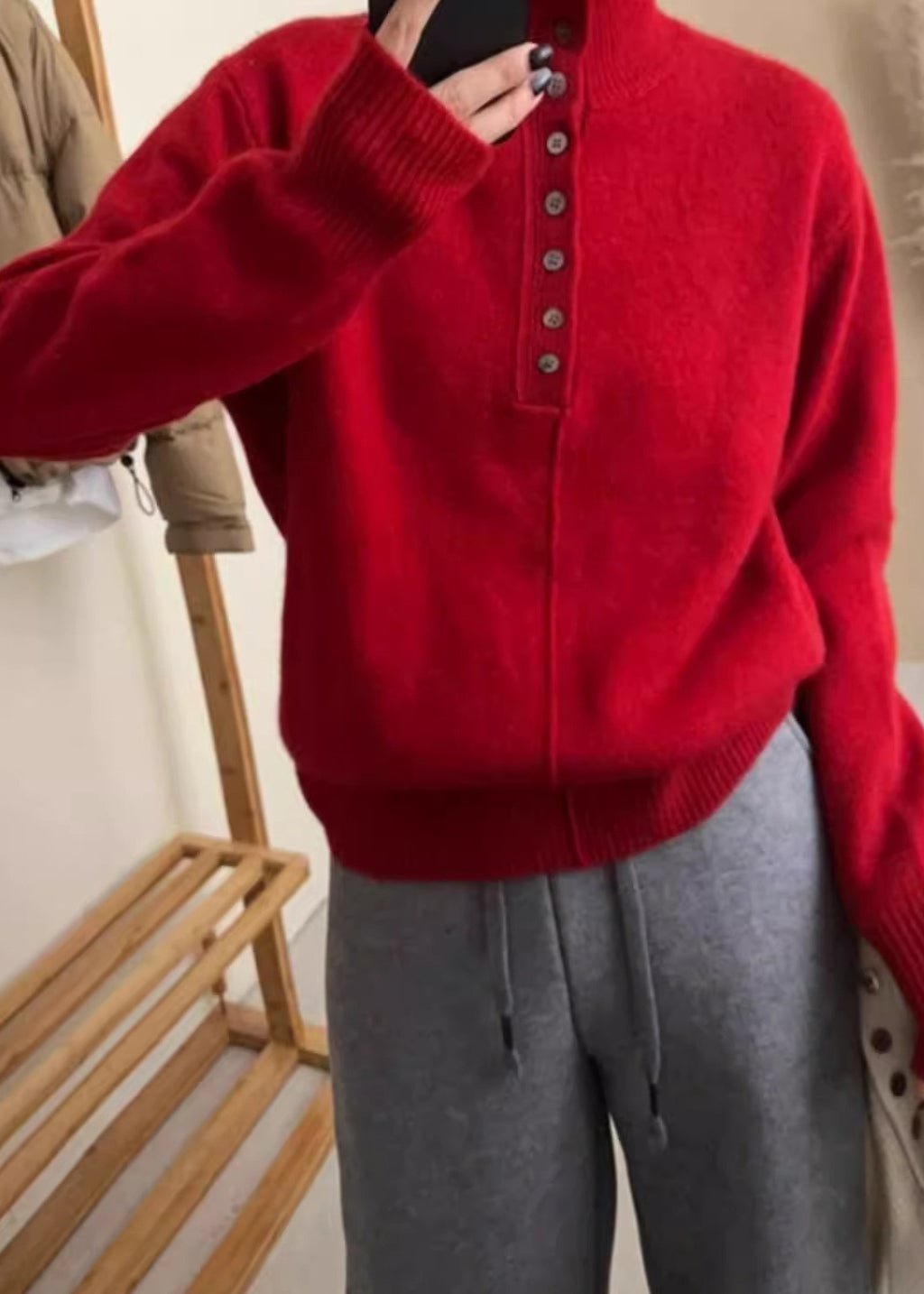 Beautifully Finished Sweater in a Timeless Design