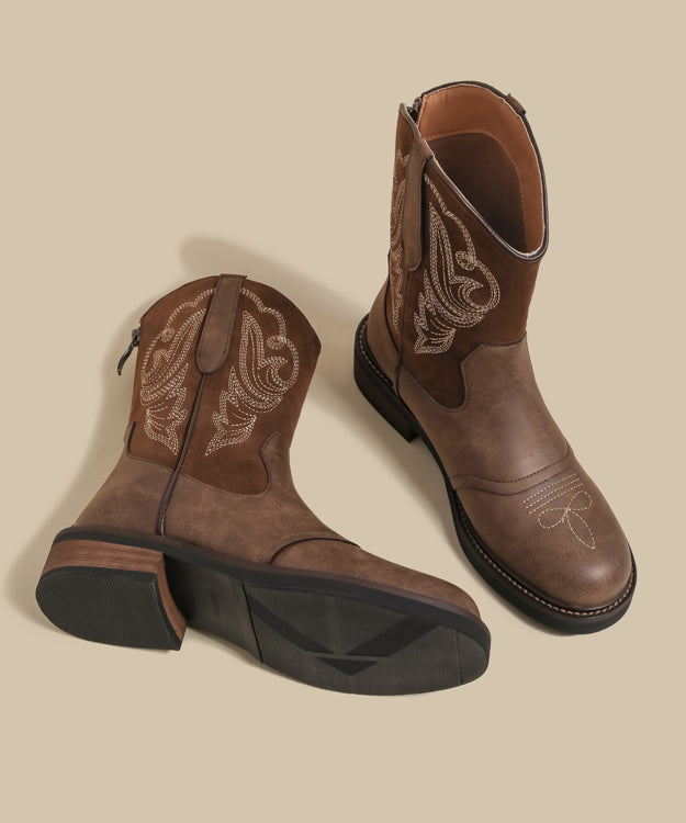 Vintage Inspired Orthopedic Boots