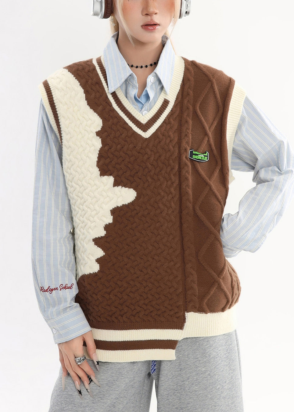 Vintage Inspired Sweater with a Contemporary Edge