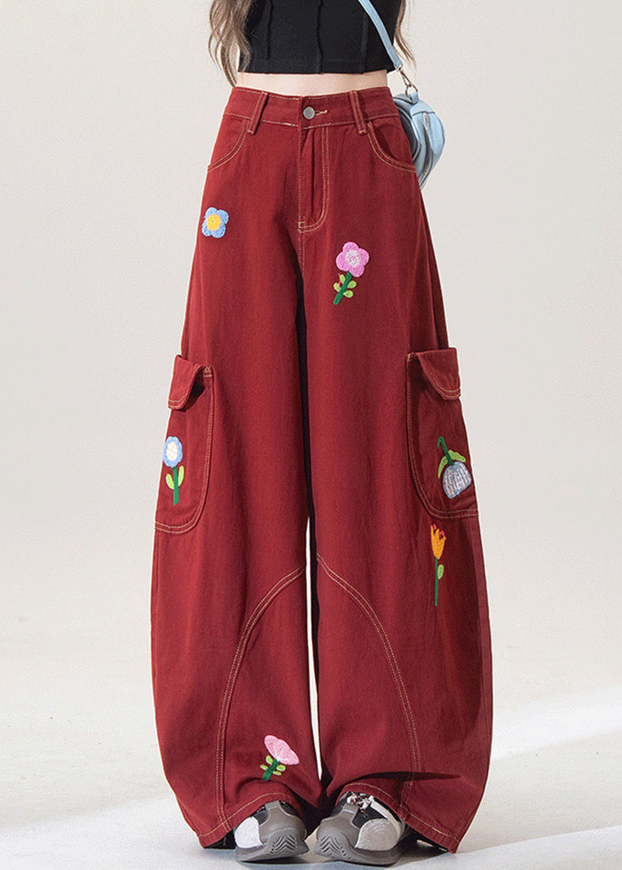 A Vintage Style Pants with Delicate Timeless Details