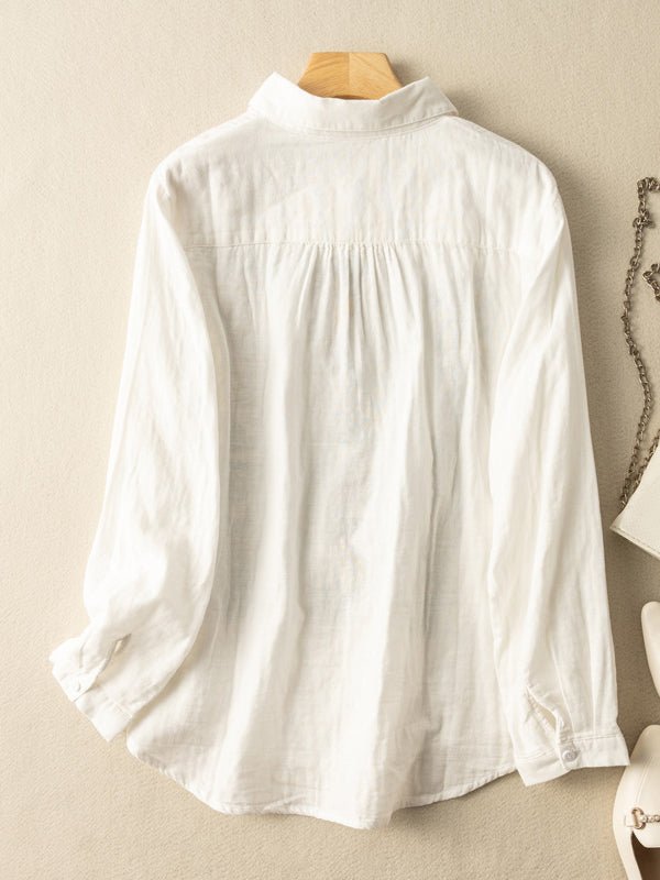 Well Tailored Blouse with a Graceful Silhouette