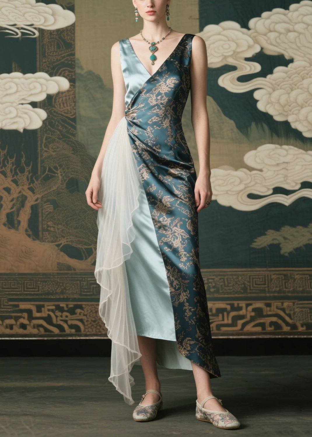 Elegantly Styled Dress for Everyday Wear