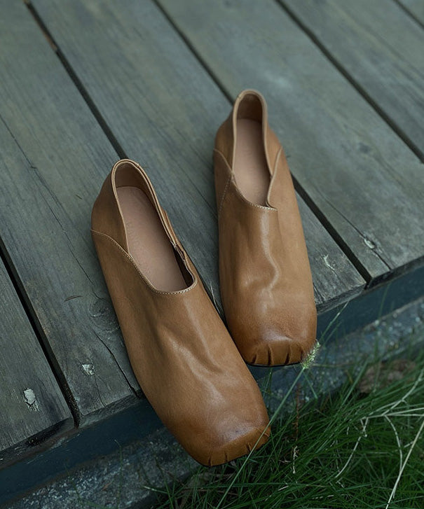 Classic Orthopedic Flats with Timeless Style