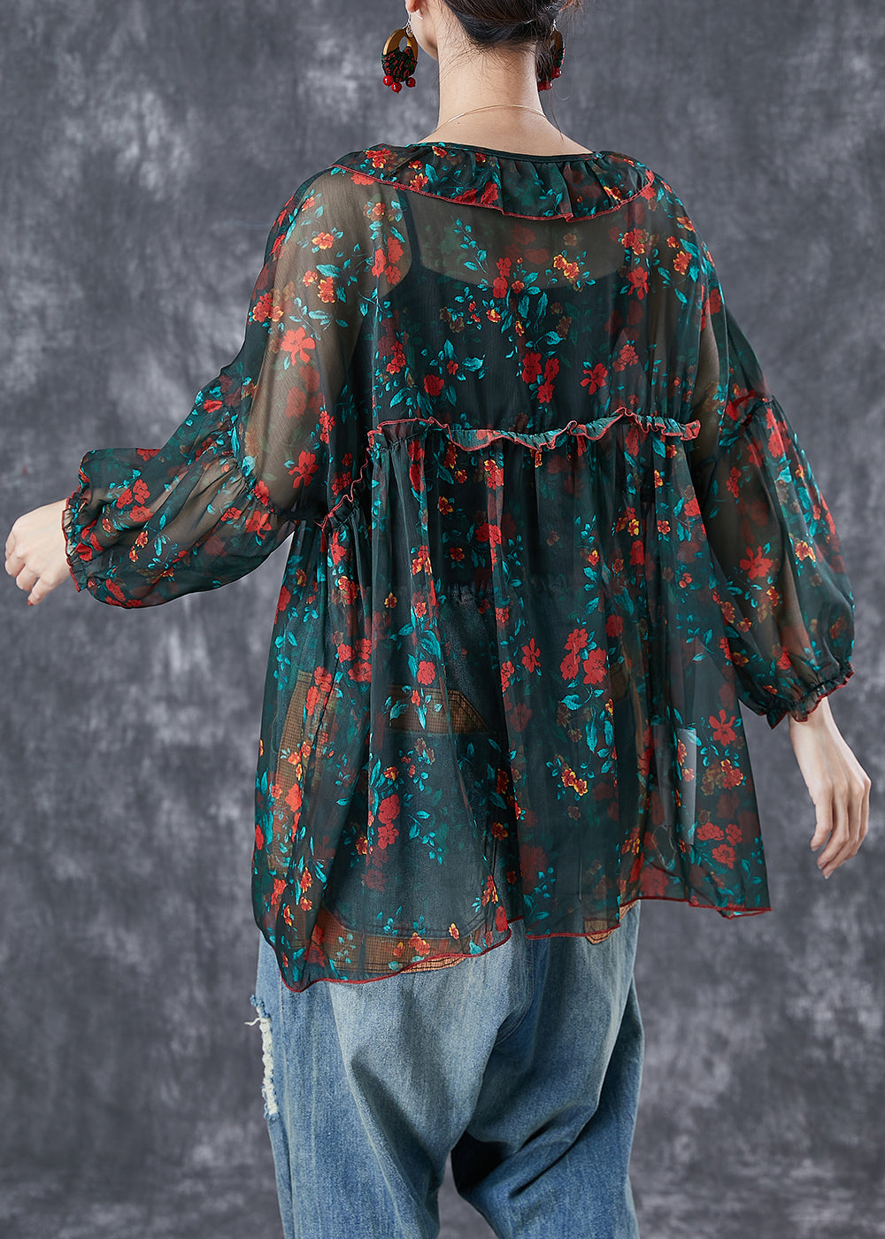 A Vintage Style Blouse with Delicate Timeless Details