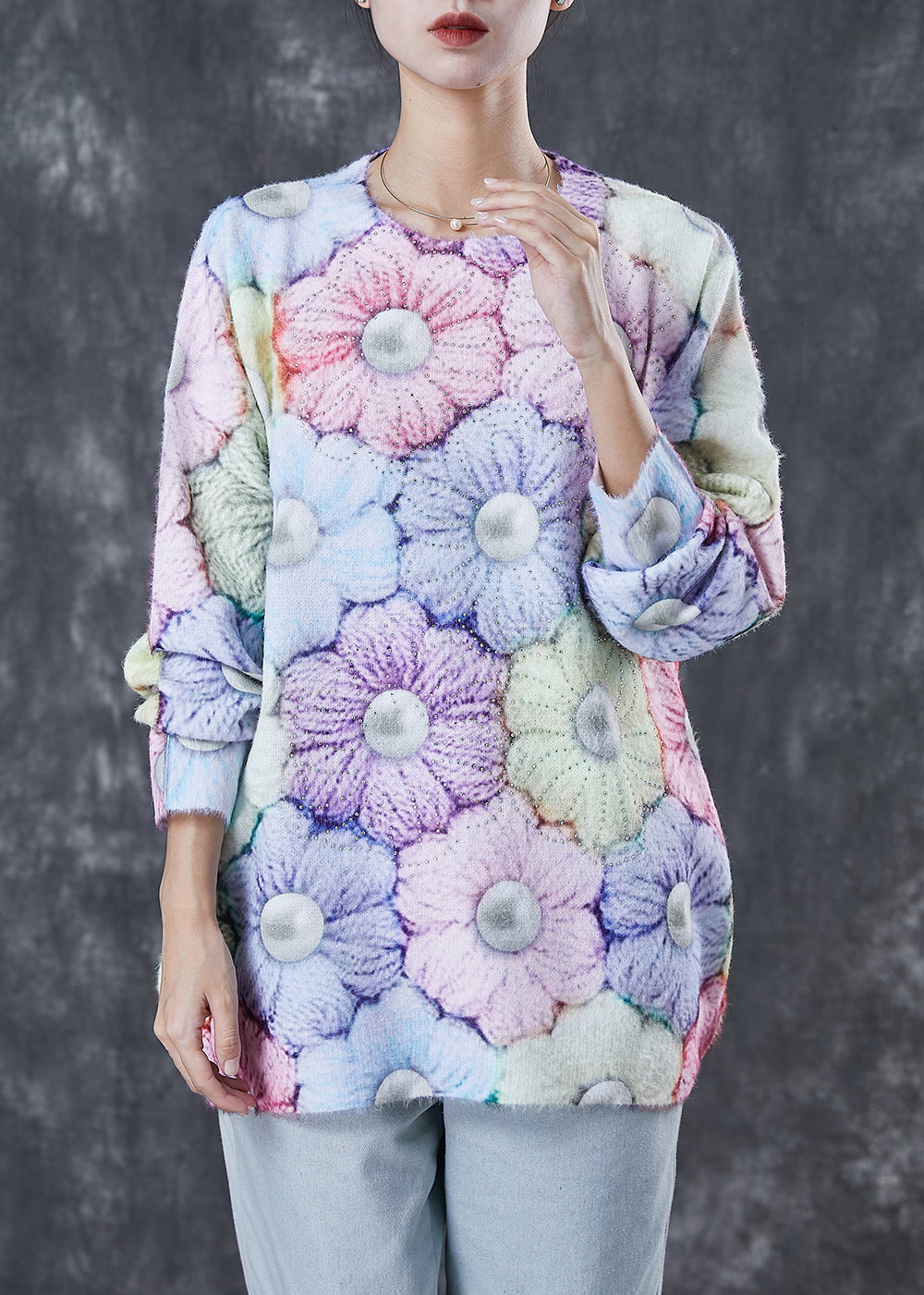 Beautifully Finished Sweater in a Timeless Design