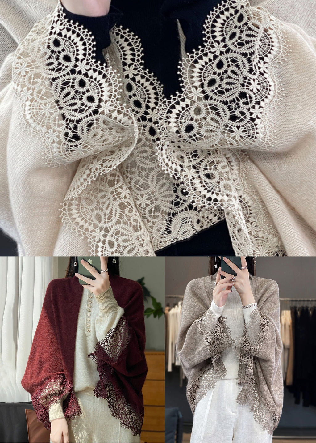 Vintage Inspired Cardigan with a Contemporary Edge