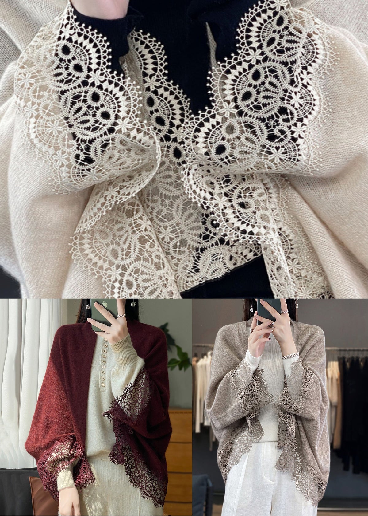 Vintage Inspired Cardigan with a Contemporary Edge