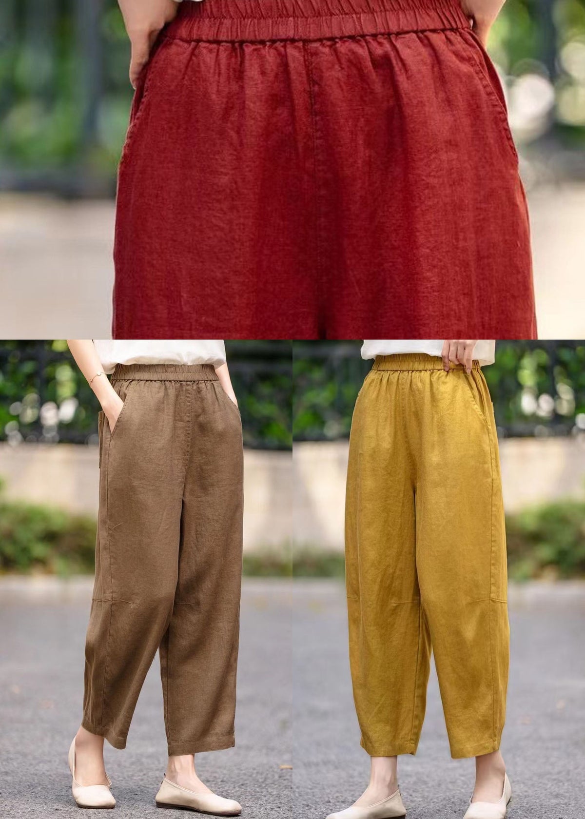Well Tailored Pants with a Graceful Silhouette