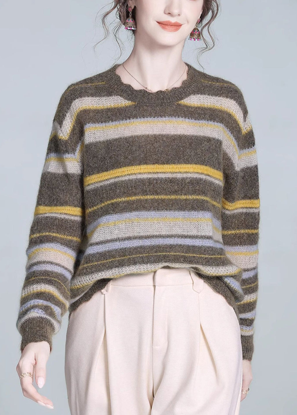 Gracefully Styled Sweater for Any Occasion