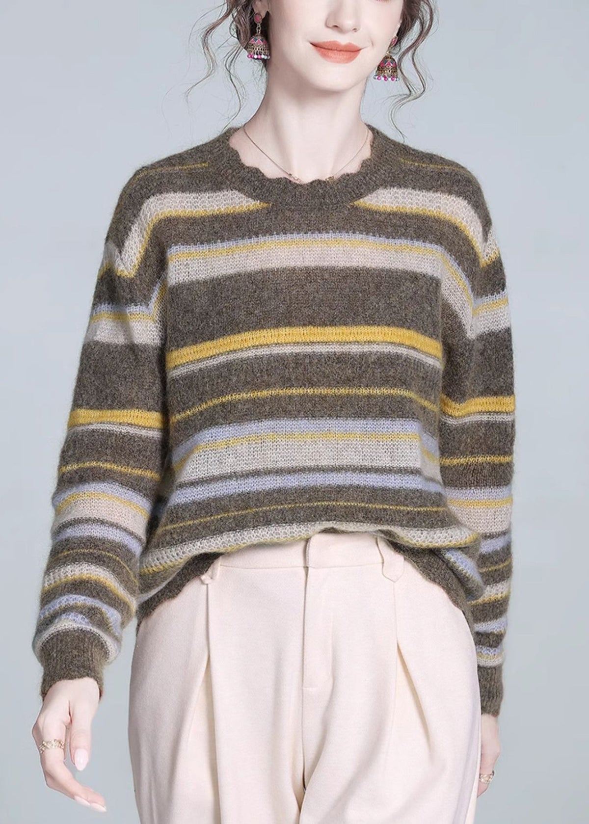 Gracefully Styled Sweater for Any Occasion