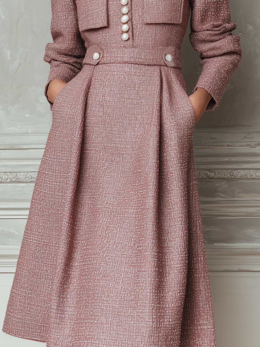 A Vintage Style Dress with Delicate Timeless Details