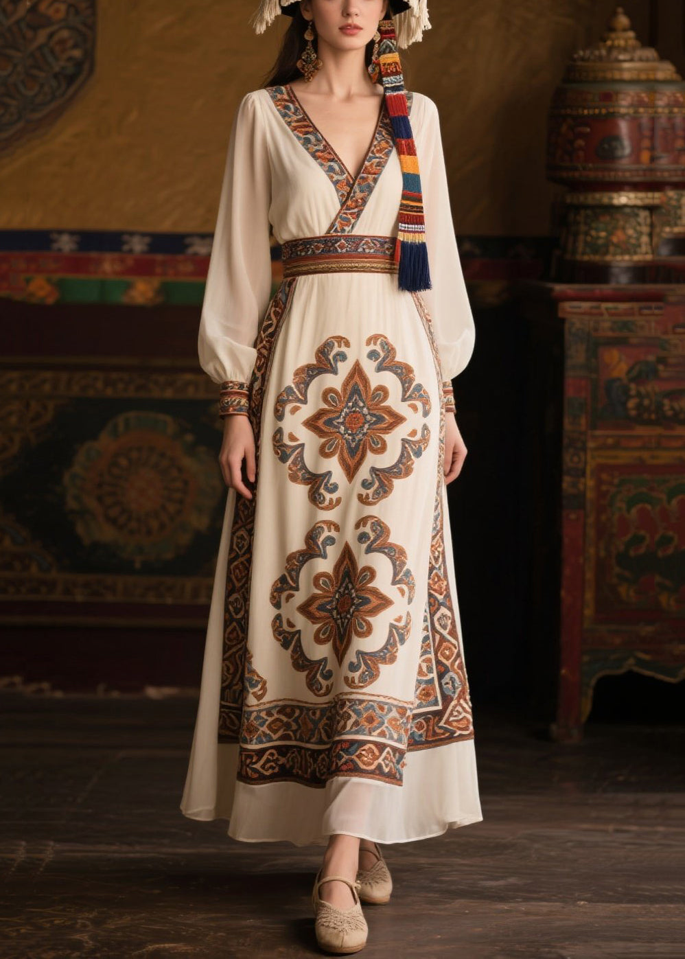 Well Tailored Dress with a Graceful Silhouette