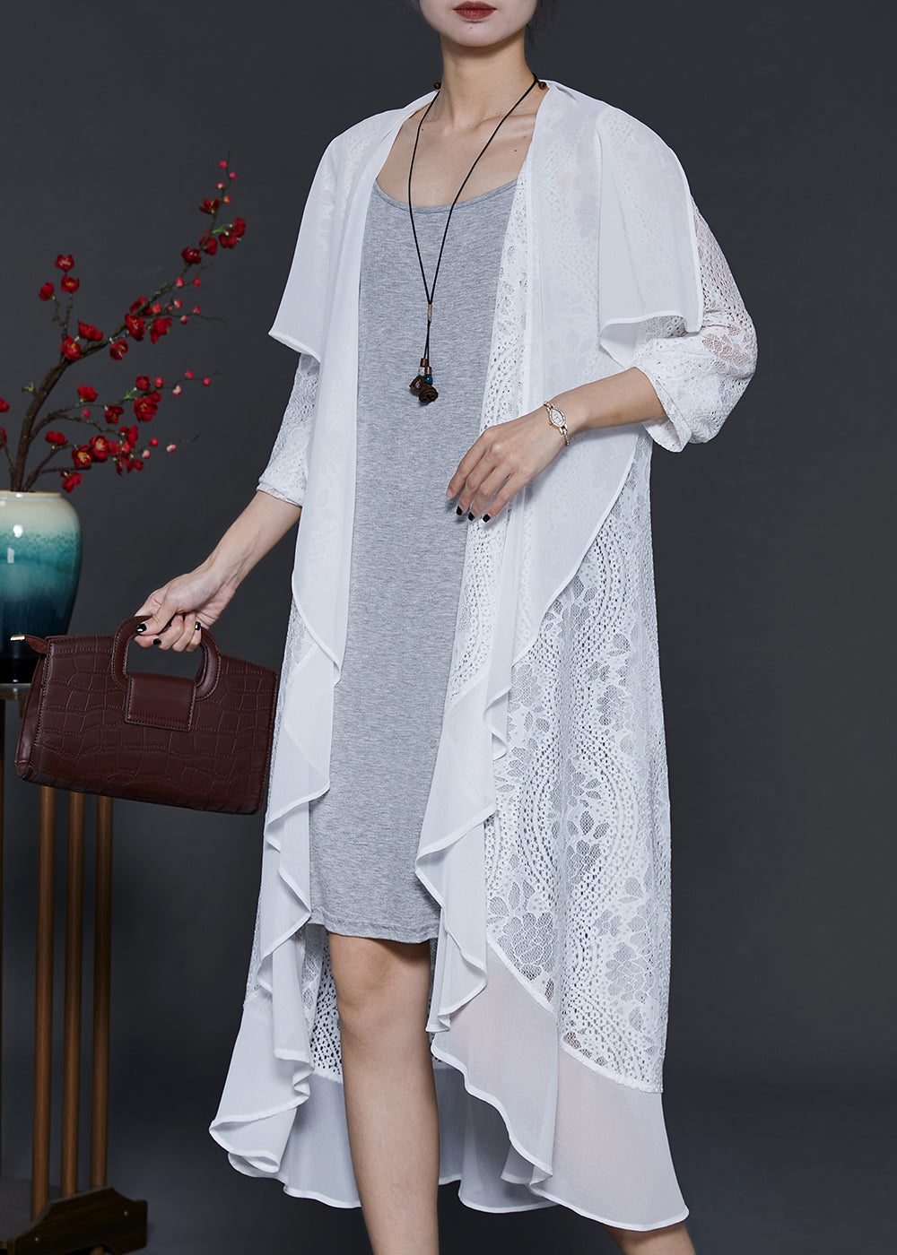 Vintage Inspired Cardigan with a Contemporary Edge