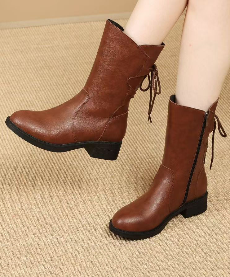 Vintage Inspired Orthopedic Boots