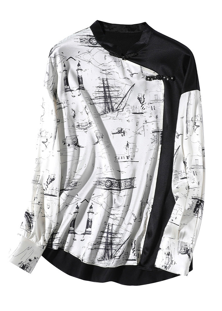 Well Tailored Shirt with a Graceful Silhouette