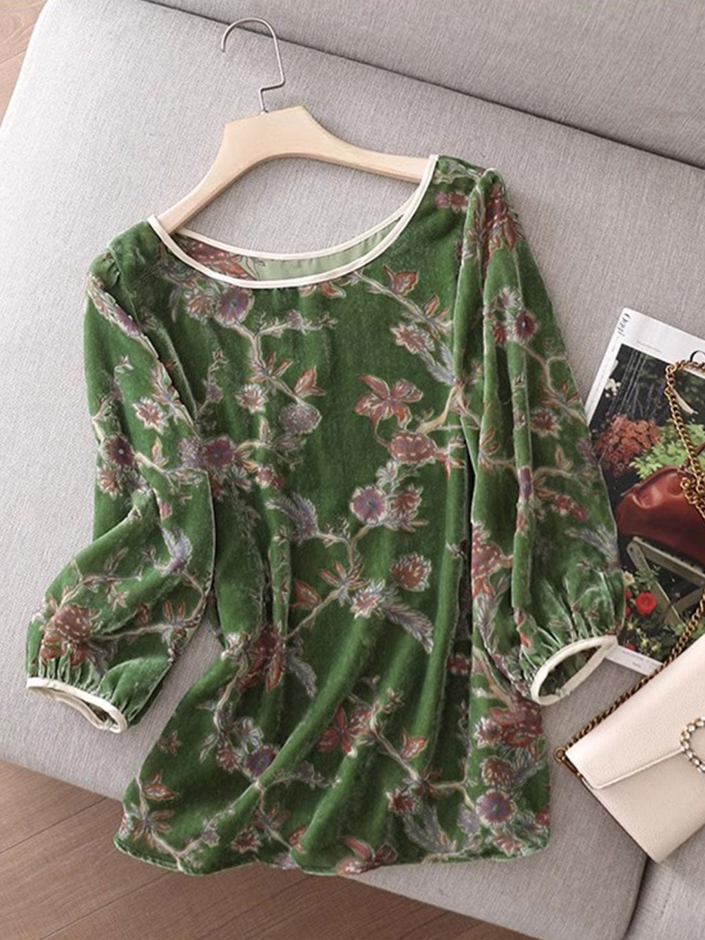Gracefully Styled Top for Any Occasion