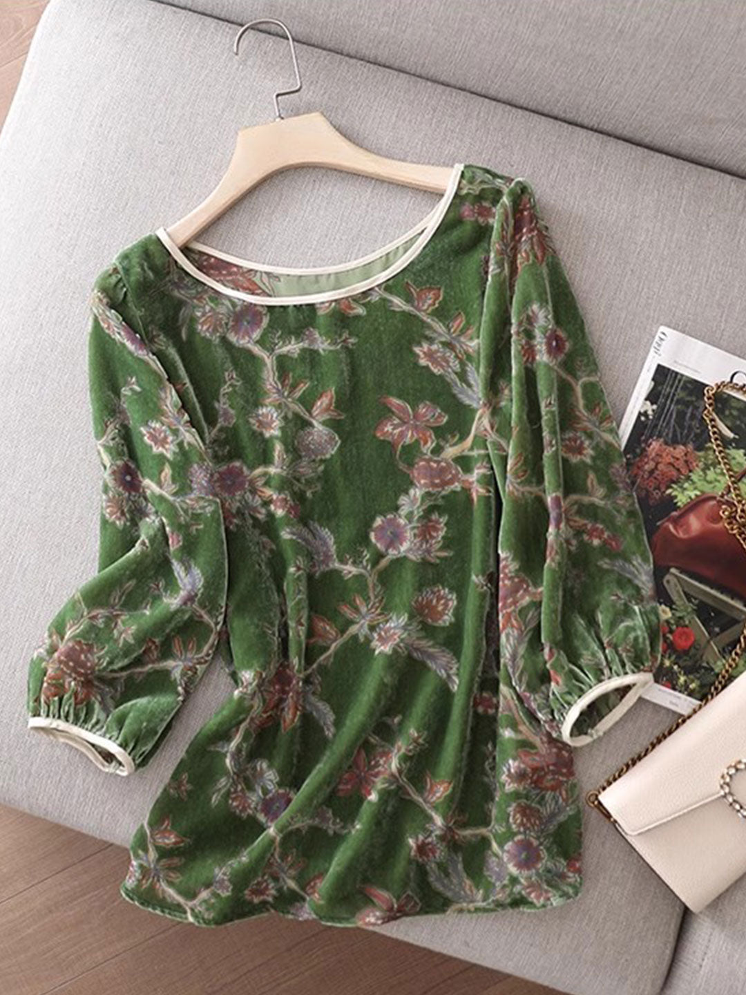 Gracefully Styled Top for Any Occasion