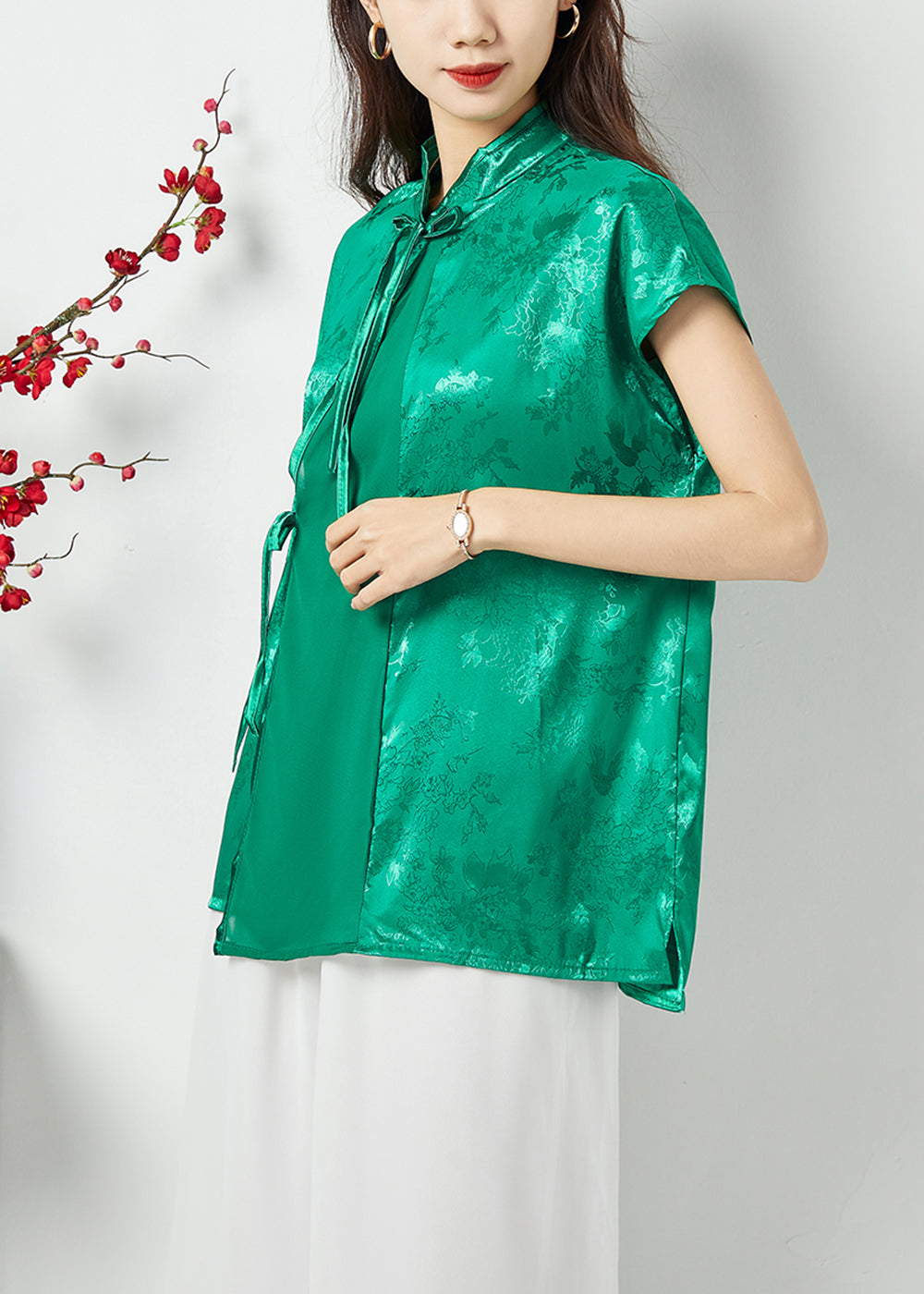 Gracefully Styled Top for Any Occasion
