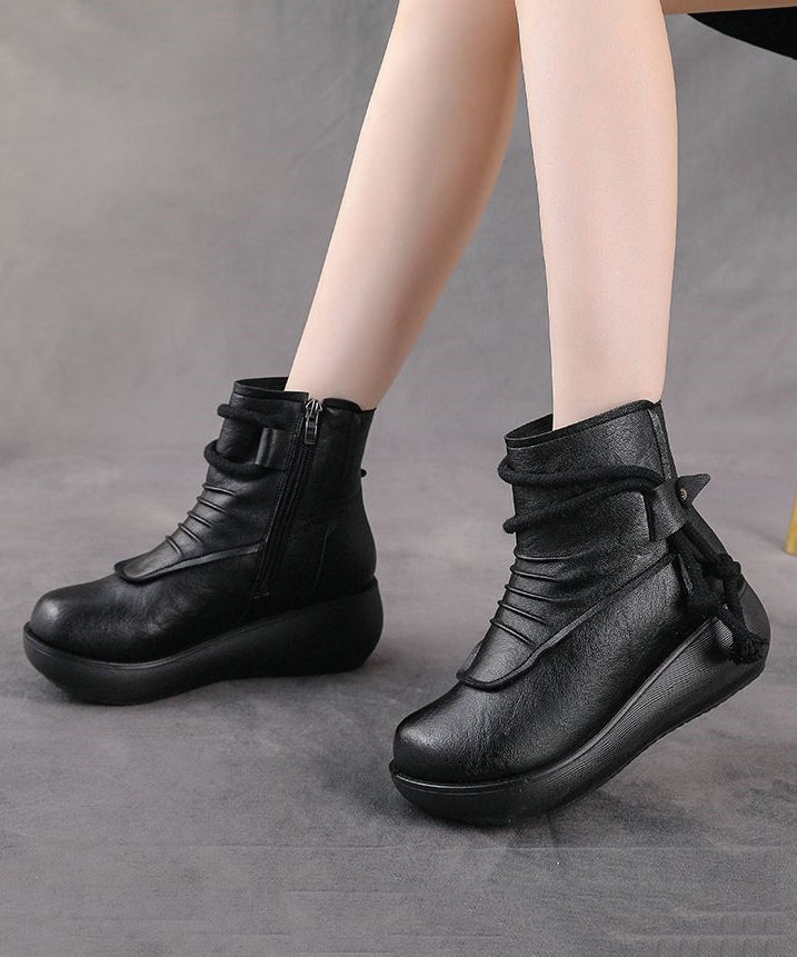 Chic Orthopedic Boots with Unique Design