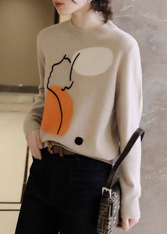 A Vintage Style Sweater with Delicate Timeless Details
